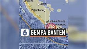 Gempa Magnitudo 5,1 Guncang Banten, Terasa Hingga DKI Jakarta