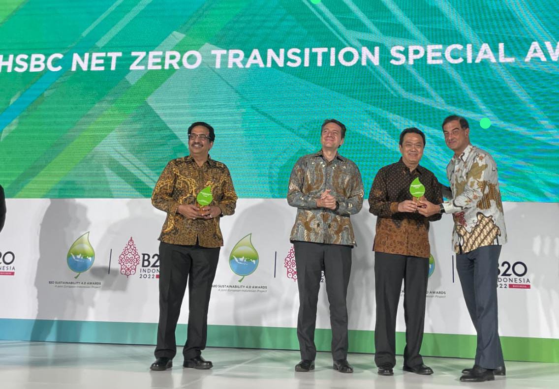 Indofood CBP Sukses Makmur Raih HSBC Net Zero Transition Special Award