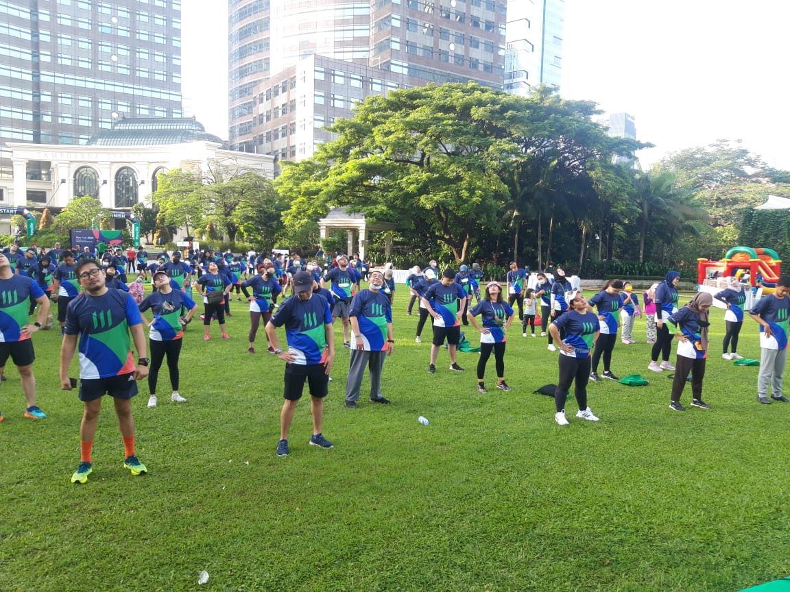 Fun Walk Manulife Indonesia, Ajak Karyawan Melangkah Untuk Semakin Hari Semakin Baik