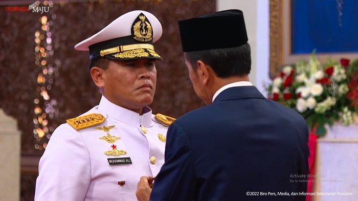 Dilantik Presiden Jokowi jadi KSAL, Simak Perjalanan Karier Laksdya Muhammad Ali