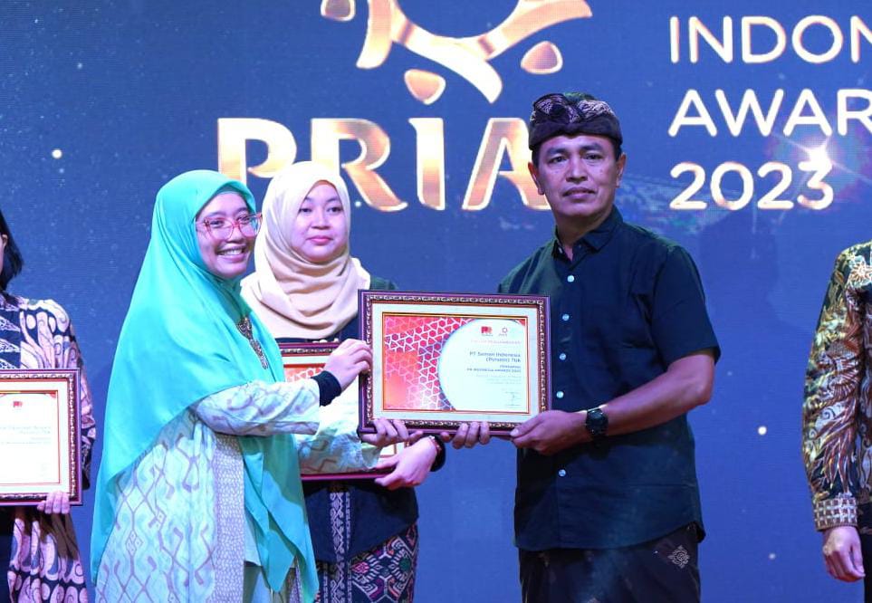 SIG Raih Penghargaan BUMN Terpopuler pada Ajang PR Indonesia Awards 2023