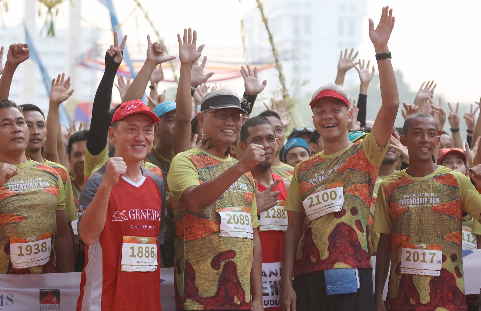 Generali Indonesia Siap Berikan Rasa Aman kepada Pelari Borobudur Marathon 2023 