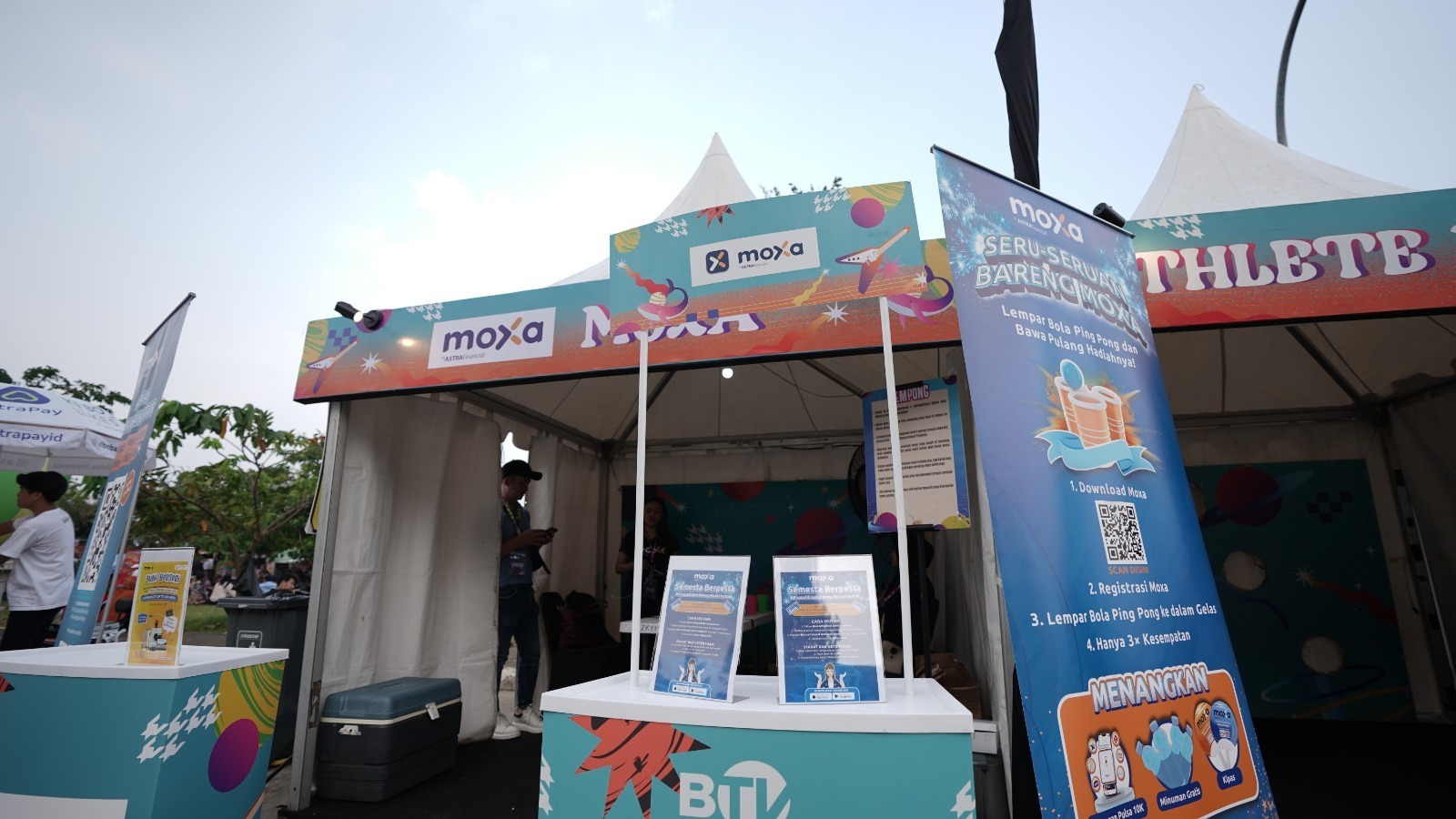 Festival Semesta Berpesta! Moxa Hadirkan Booth Hiburan dan Beragam Promo Menarik 