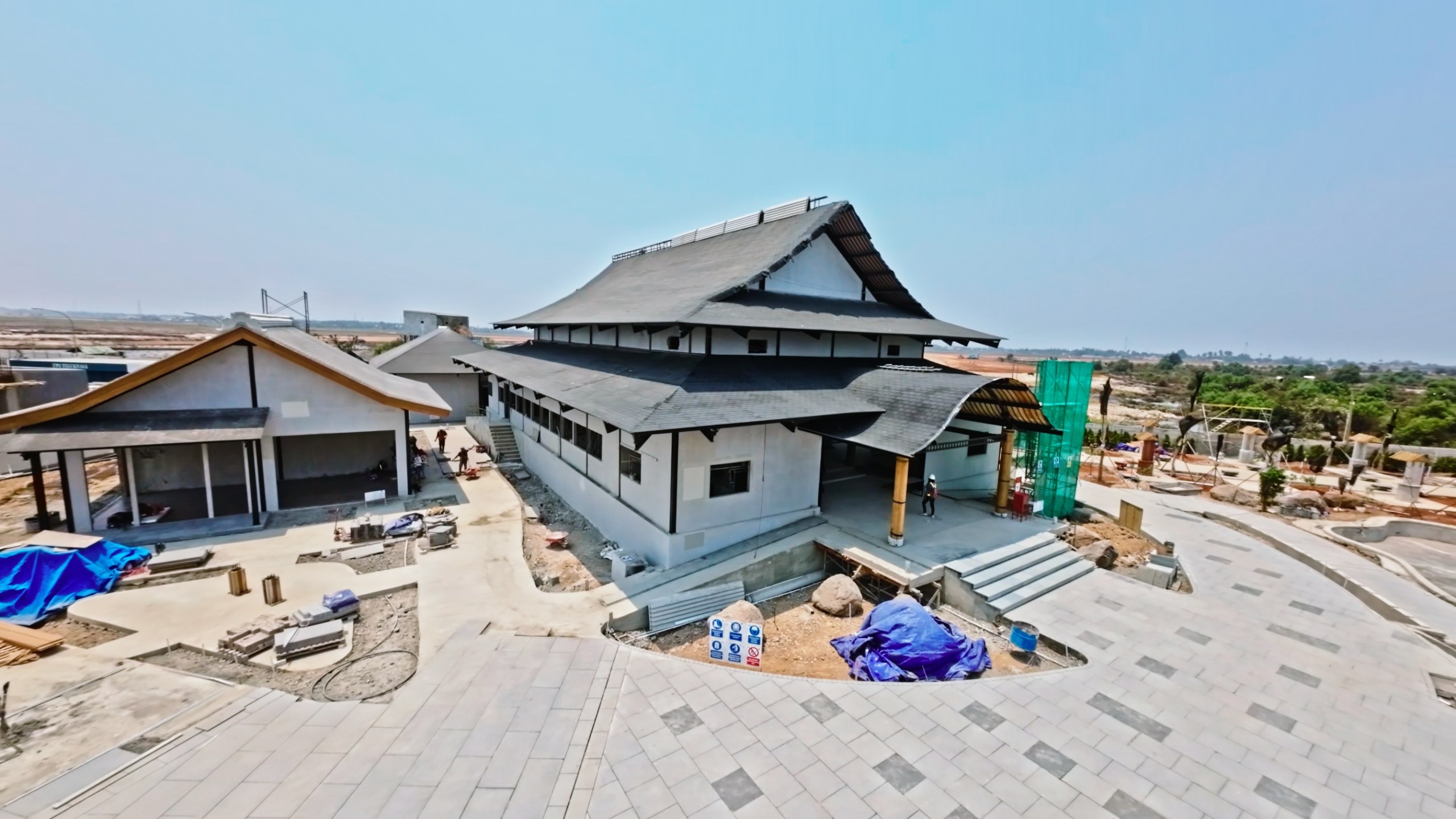 Misa Pemberkatan Penyelesaian Atap, Taman Doa Our Lady of Akita Osaka PIK2 Segera Rampung
