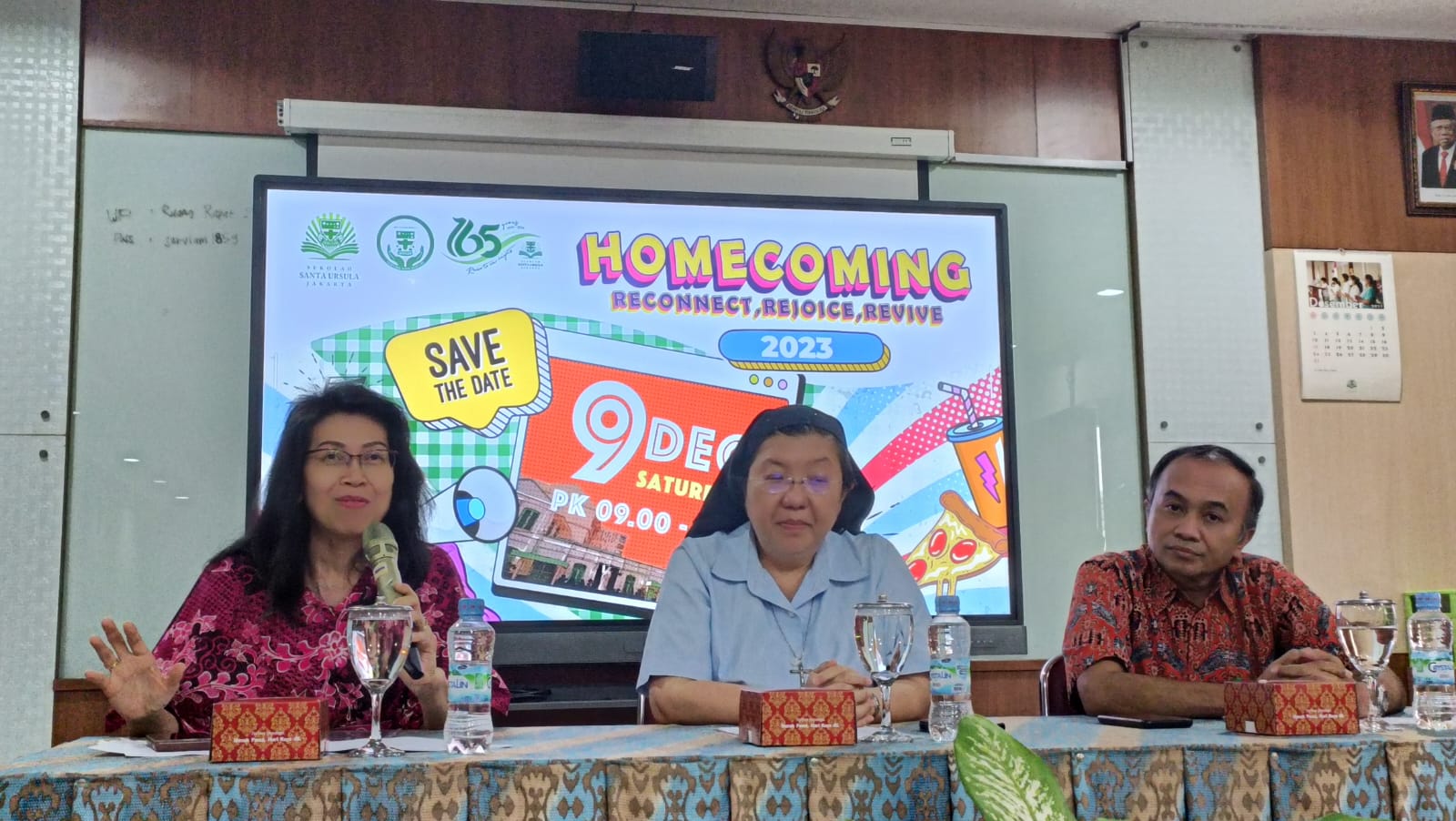 Homecoming Rangkaian Terakhir Peringatan 165 Tahun Sekolah Santa Ursula, 9 Desember 2023