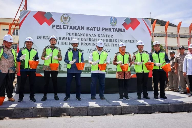 Pembangunan Kantor Perwakilan DPD Jatim Terobosan di Tengah Moratorium