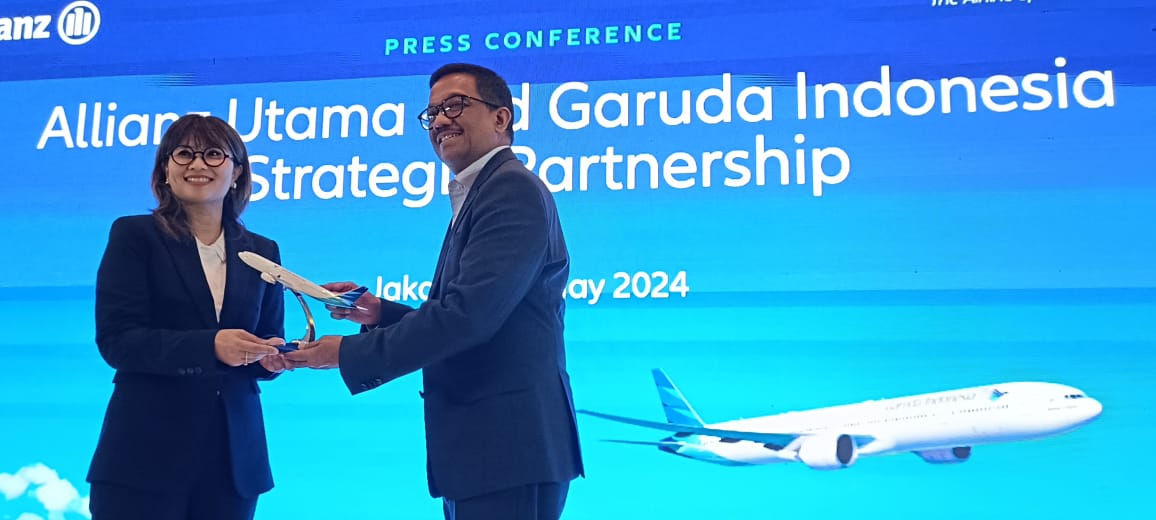 Hadirkan Produk Asuransi, Allianz Utama-Garuda Indonesia Bekerja Sama