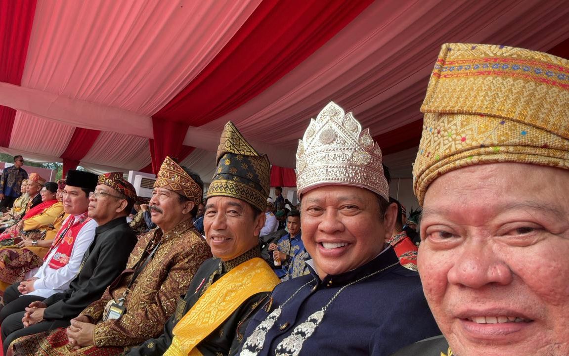 Restu Presiden Jokowi Untuk LaNyalla Maju Jadi Ketua DPD Lagi