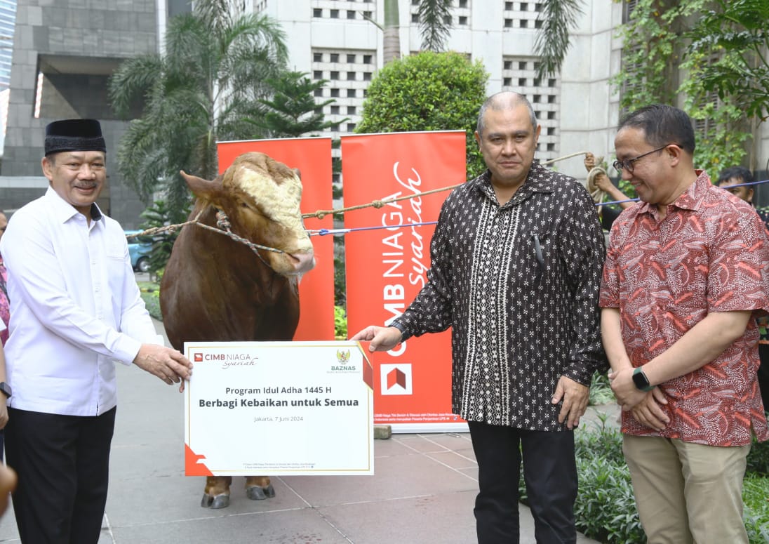 Idul Adha 2024, CIMB Niaga Syariah Berbagi Kebahagiaan Untuk Semua