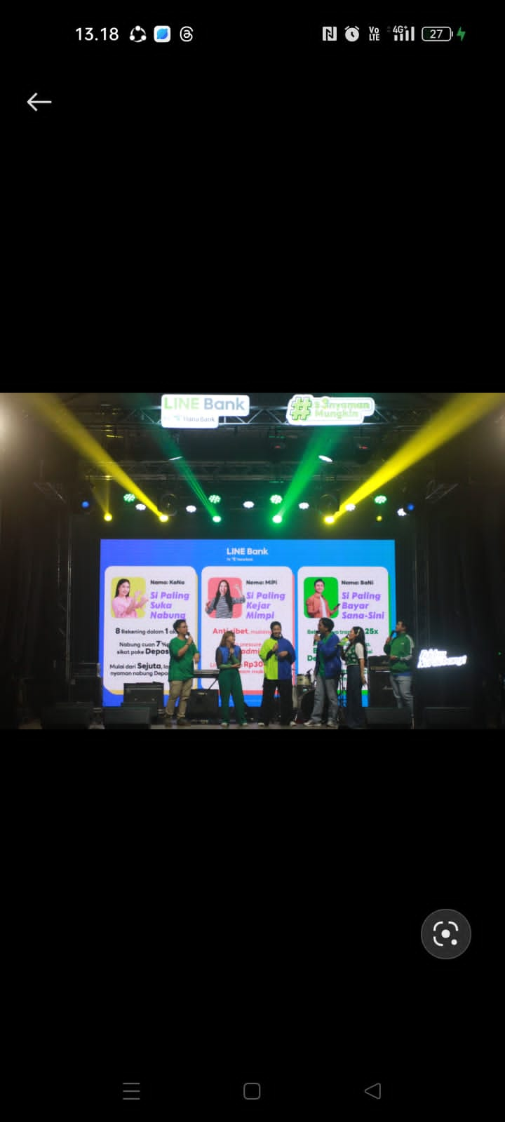 Rayakan Ultah, LINE Bank gelar #S3nyamanMungkin Bestie Celebration