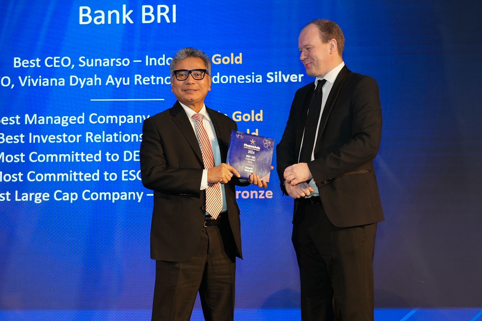 The Finance Asia Awards 2024, BRI (BBRI) Borong 11 Penghargaan Global