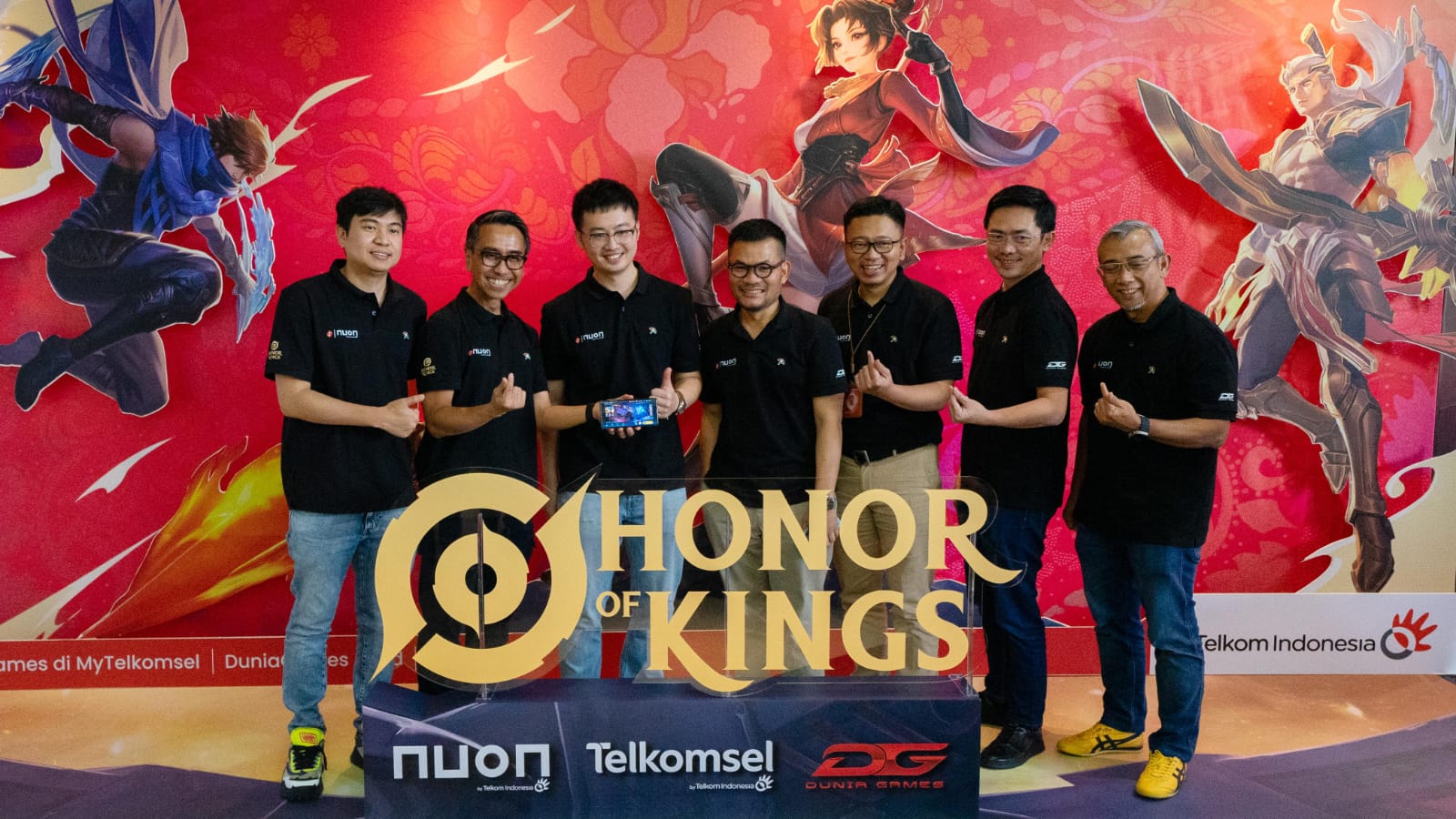 Nuon dan Telkomsel Gelar Peluncuran Honor of Kings GraPARI Corner