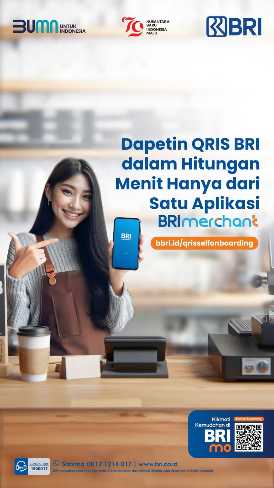 Antiribet! Begini Cara Mudah Buat QRIS Melalui Aplikasi BRImerchant