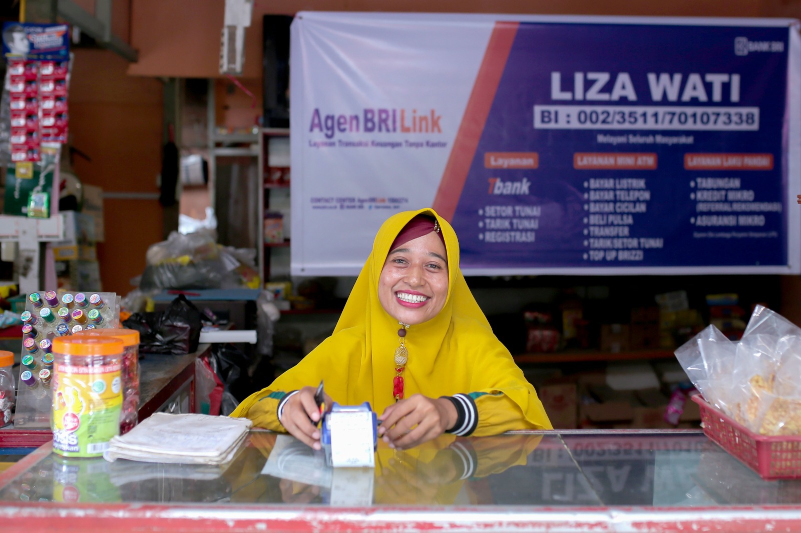 Milestone Sejarah Inklusi Keuangan, Jumlah AgenBRILink Tembus 1 Juta