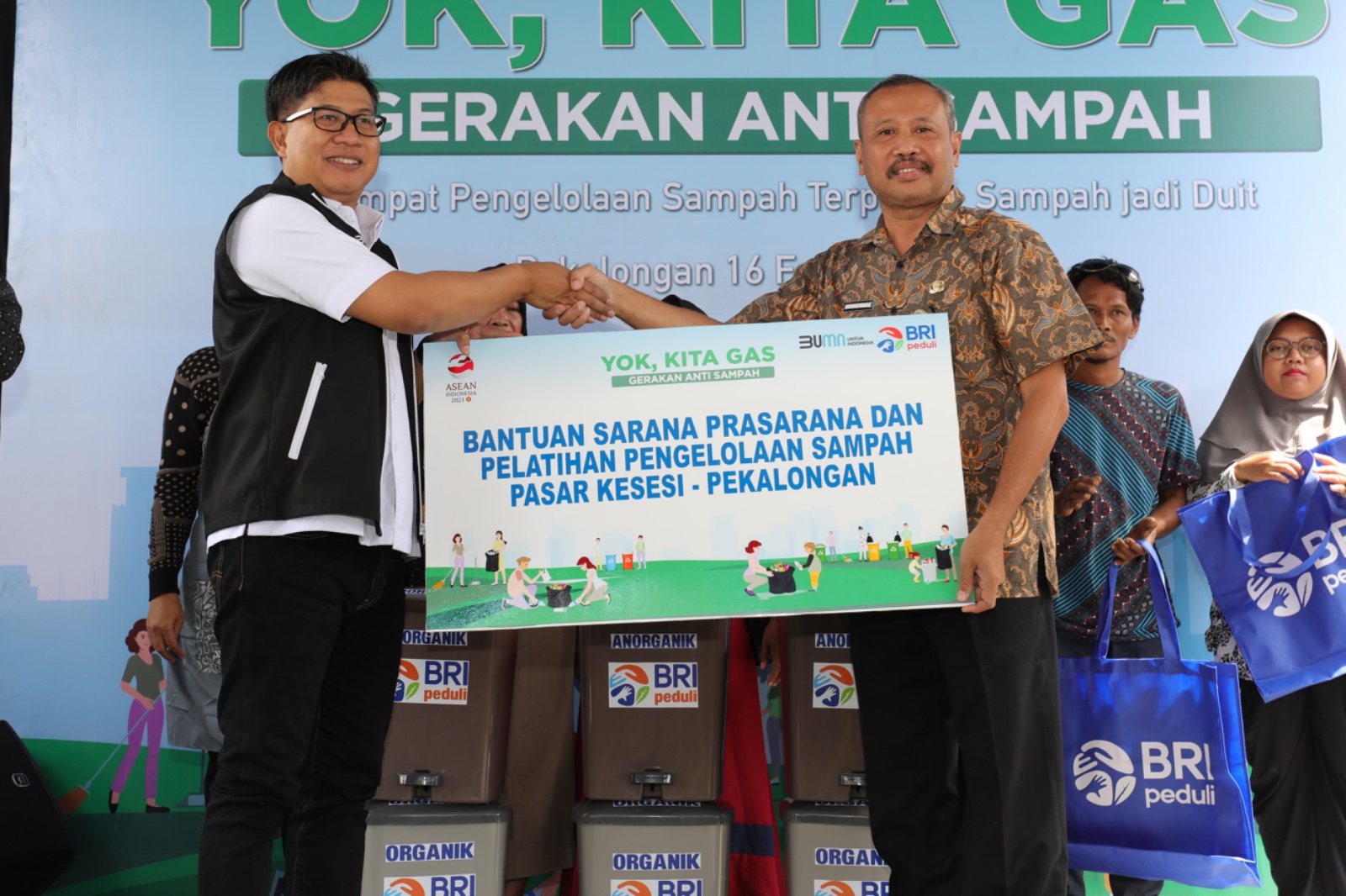 Program BRI Peduli Yok Kita Gas, Wujudkan Indonesia Bebas Sampah