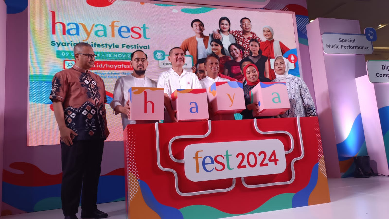 CIMB Niaga Syariah Hadirkan Bazaar Lifestyle dalam Haya Festival 2024