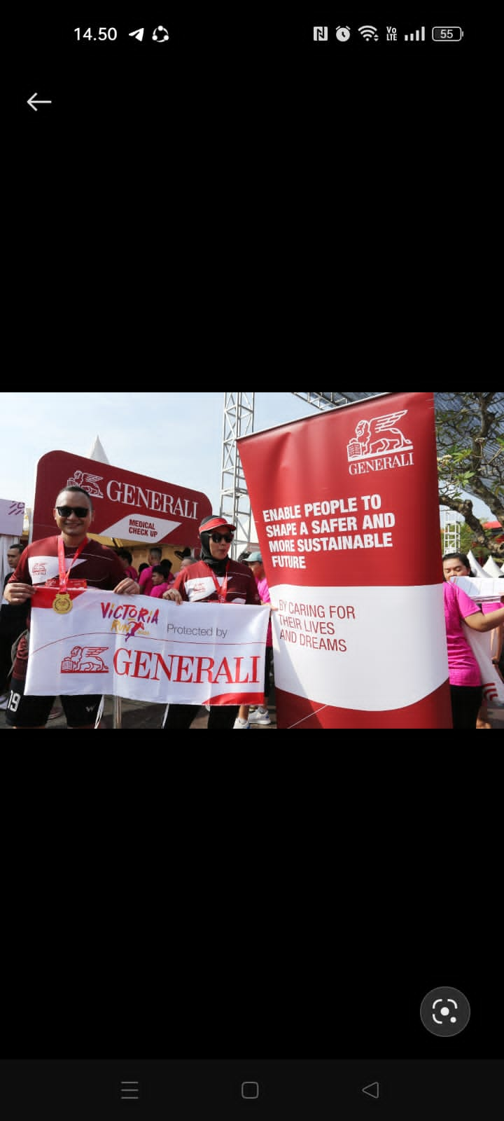 Dukung Victoria Run 2024, Generali Indonesia Terapkan Pola Hidup Sehat