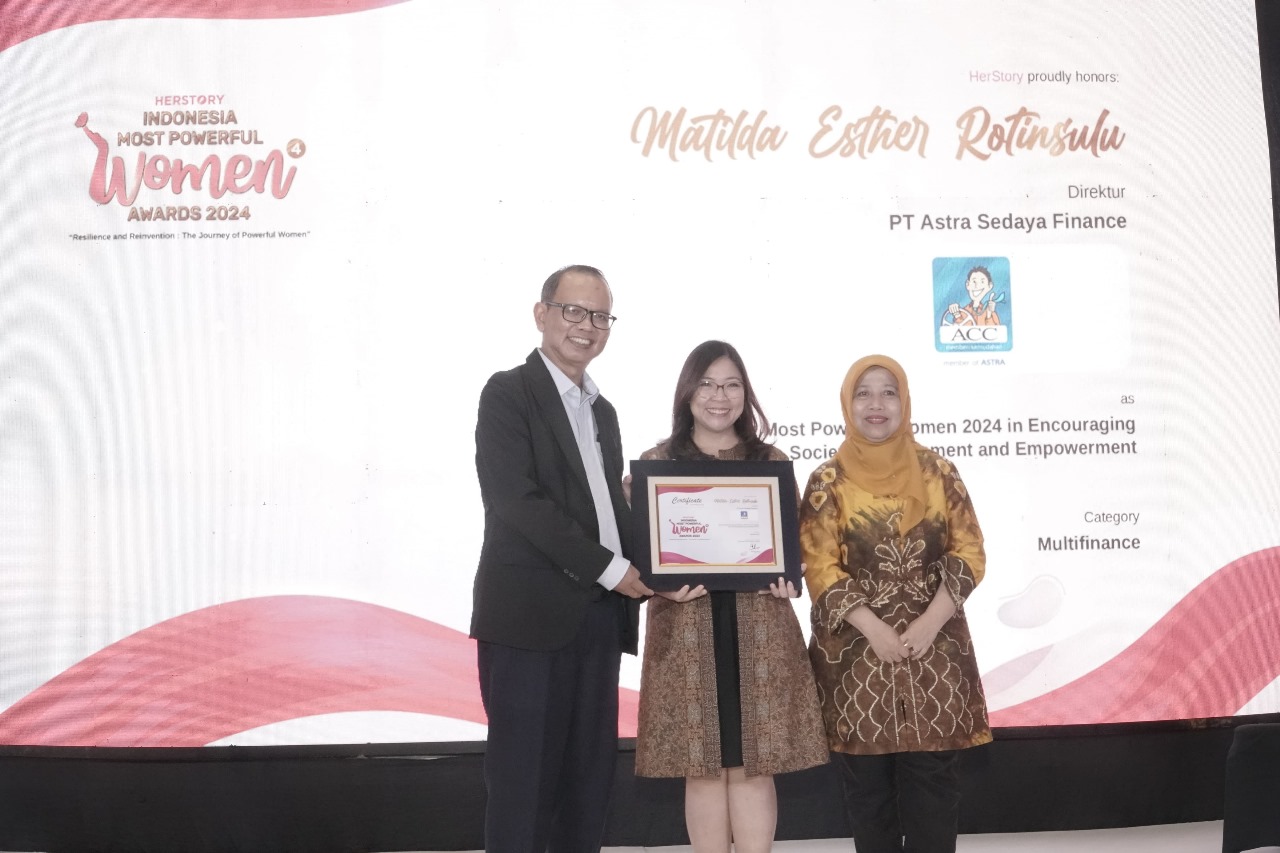 ACC Raih Indonesia Most Powerful Women Awards 2024