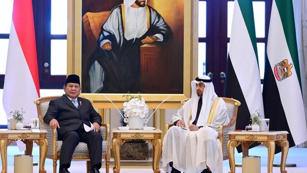 Bertemu di Abu Dhabi, Prabowo-MBZ Sepakat Perkuat Kerja Sama RI-UEA